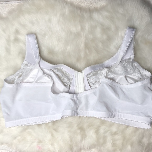 Glamorise MagicLift White Bra Plus Size 54E NEW - Picture 6 of 12